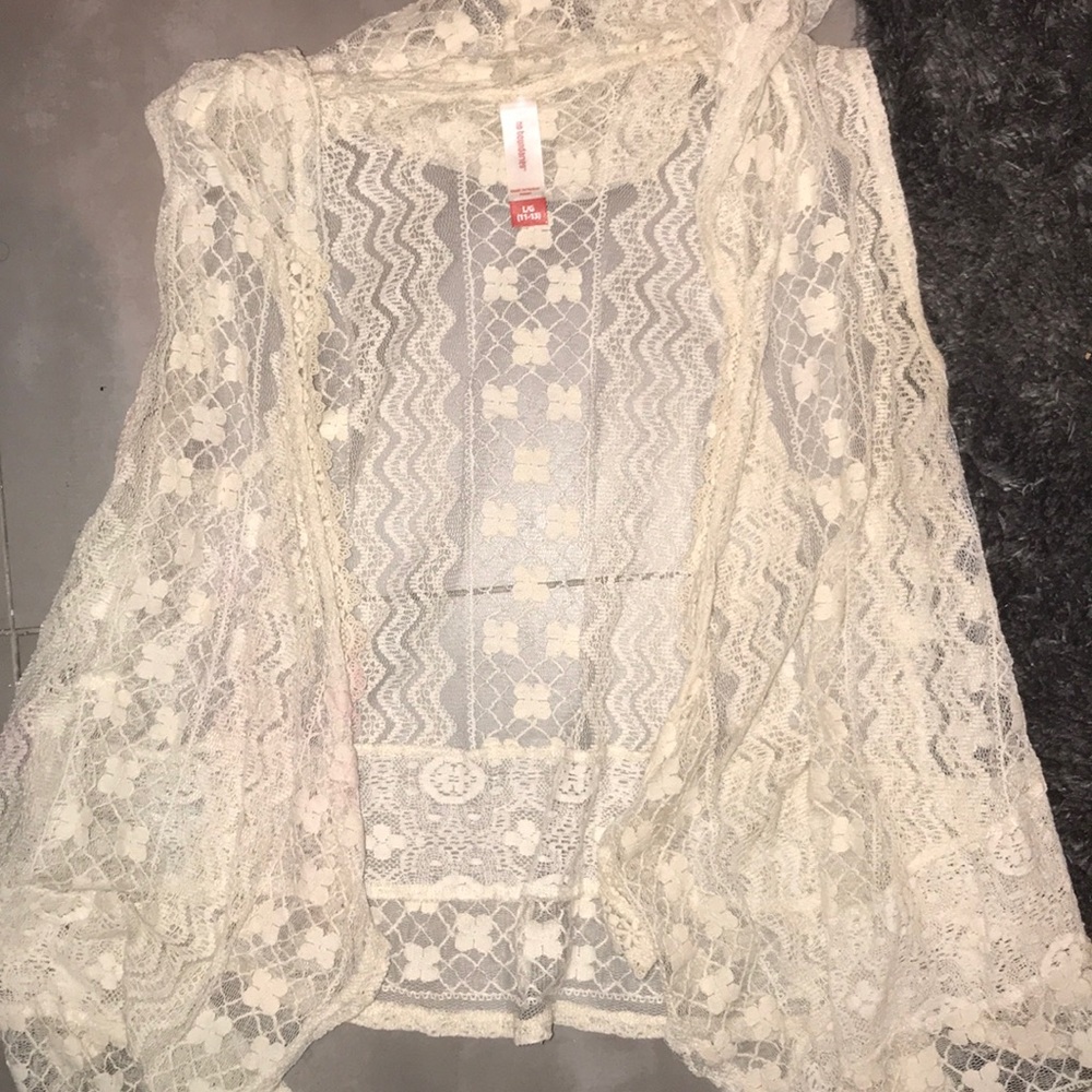 Lace cardigan